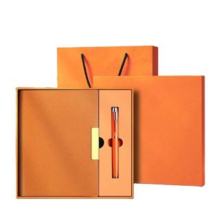 Articles promotionnels : Carnet en PU, stylo à bille personnalisé, papeterie d'affaires, cadeau, stylo-agenda, logo personnalisé, ensemble carnet A5 et stylo - Product Image 6