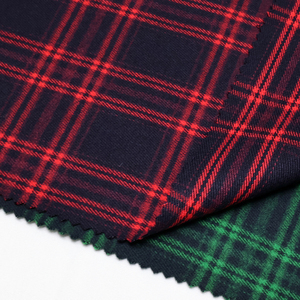 Vải dệt kiểm tra t/r Chất lượng cao cấp (chải và ép hơi nước) phù hợp với áo sơ mi - Product Image 4