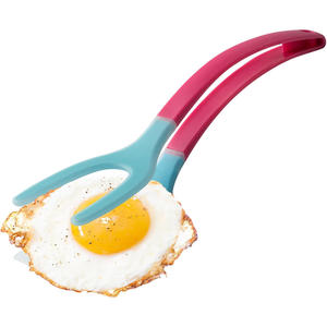 Pinzas Espátula de Silicona Resistentes al Calor, Antiadherentes 2 en 1 para Agarrar y Voltear, Pinzas de Cocina para Panqueques, Pescado y Huevos - Product Image 6