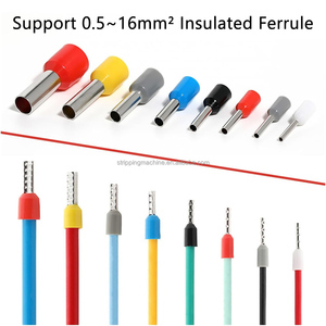 Máquina semiautomática para pelar, retorcer y crimpar terminales tubulares preaislados. - Product Image 6