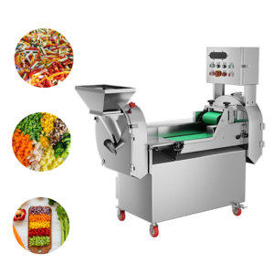 Multifunctional Adjustable Speed Fruit <b>Vegetable</b> <b>Cutter</b> Chives Coriander Cutting Tomato Banana Slicing Commercial Machinery - Product Image 1