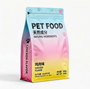 Özel Baskılı Gıda Sınıfı Plastik Ayakta Duran Kilitli Kedi Köpek Maması Ambalaj Poşetleri Pencereli Fabrika Toptan Satış - Product Image 6