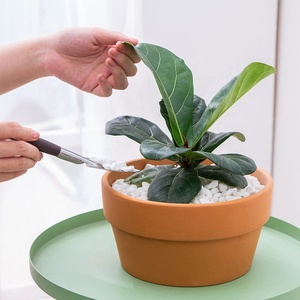 Vente d'usine Pots de fleurs en terre cuite minimalistes avec trou de drainage pour plantes succulentes et cactus, utilisation intérieure et extérieure, suspendus ou au sol - Product Image 3