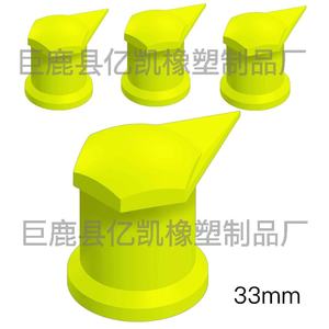 ฝาครอบล้อ HBL33 พลาสติกวิศวกรรมสีเหลืองเรืองแสง สำหรับรถบัส รถบรรทุก รถตู้ ซ่อมแซมเปลี่ยนทดแทน - Product Image 5