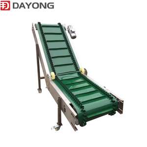 Convoyeur à bande PVC miniature personnalisé professionnel OEM / Convoyeur à bande PVC à 90 degrés Haute efficacité Résistant à l'huile 380V-450V - Product Image 4