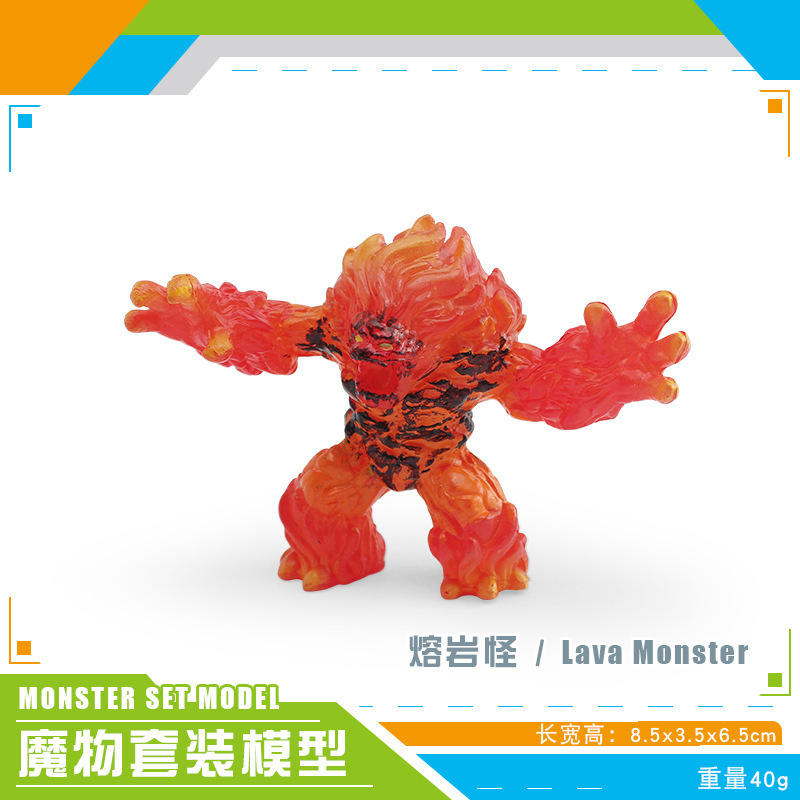 Pl127-3044 monstre de lave 40g