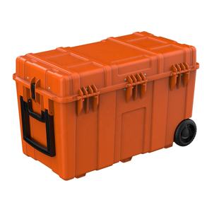 Chariot d'extérieur 90L Refroidisseur à coque rigide portable Glacière Glacière Remorques avec roues - Product Image 5