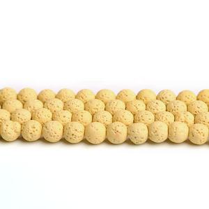 Perles colorées en <span class=keywords><strong>pierre</strong></span> de lave naturelle Roche <span class=keywords><strong>volcanique</strong></span> <span class=keywords><strong>semi</strong></span>-<span class=keywords><strong>précieuse</strong></span> pour la fabrication de bijoux créatifs - Product Image 5