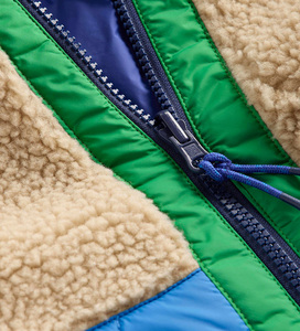 <span class=keywords><strong>Giacca</strong></span> Sherpa per Ragazzi con Cappuccio Spesso e Cerniera, Antivento, Traspirante ed Ecologica per Inverno/Autunno - Product Image 4