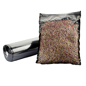 <span class=keywords><strong>Sacchetti</strong></span> sigillanti per alimenti in <span class=keywords><strong>nylon</strong></span> goffrato personalizzato per uso alimentare 28x500 cm rotoli neri per alimenti - Product Image 1