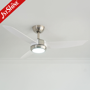 1stshine LED ventilador de techo popular 48 pulgadas ABS aspas diseño colorido <span class=keywords><strong>3</strong></span> colores LED iluminación ventilador de techo - Product Image 1