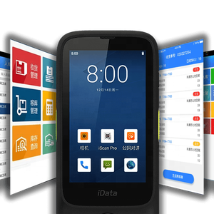 Android 13 PDA de ordenador de mano con escáner de código de barras 1D/2D y lector de código QR 16GB ROM MTK procesador WIFI comunicación en Stock - Product Image 5