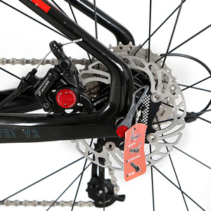 <span class=keywords><strong>Twitter</strong></span> gravier v2 700C * 40C cadre en carbone 22 vitesses 12*142mm à travers <span class=keywords><strong>l</strong></span>'essieu frein à disque vélo de gravier en carbone - Product Image 5