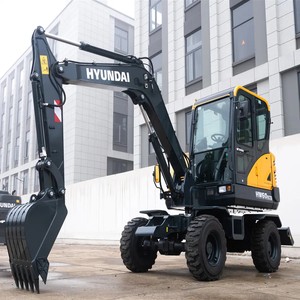 Nouvelle pelle compacte sur roues HW60ECO, vitesse de déplacement de 25,7 km/h, pour la construction municipale - Product Image 4