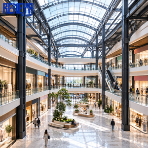 Edificio de Centro Comercial con Estructura de Acero Prefabricada para la Construcción de Complejos Comerciales - Product Image 3