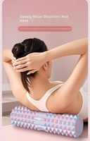 Rouleau de massage en mousse EVA haute densité pour la récupération musculaire, le soulagement des douleurs dorsales et l'entraînement physique (vente en gros)