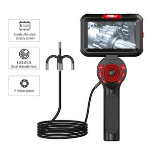 Endoscope d'inspection automobile articulé à 360 degrés, 4 directions, 6 mm, IP67, avec écran de 5 pouces - Product Image 1