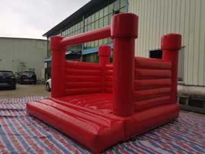 Château gonflable <span class=keywords><strong>rouge</strong></span> pour mariage et fête, 12 x 12 pieds, avec toboggan - Product Image 5