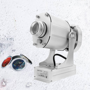 Máy Chiếu Quảng Cáo Gobo Logo IP65 40W Máy Chiếu Xoay LED Chống Nước Ngoài Trời Hình Ảnh HD Tùy Chỉnh - Product Image 1