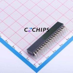 PM254-2-18-W-8.5 Pin Socket Bent Lead Through Hole,P=2.54mm Connector 2x18P 2.54mm 2.54mm Square Hole - Product Image 2