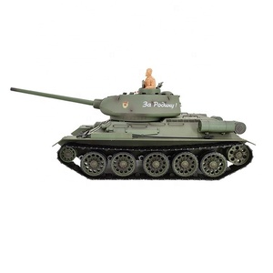 Henglong 3909-1 PRO Tanque de Combate Militar RC <span class=keywords><strong>T</strong></span>-<span class=keywords><strong>34</strong></span>/85 de la Unión Soviética, 2.4Ghz, con Sonido de Humo, Disparo de BB, Control Remoto, Modelo de Tanque - Product Image 3