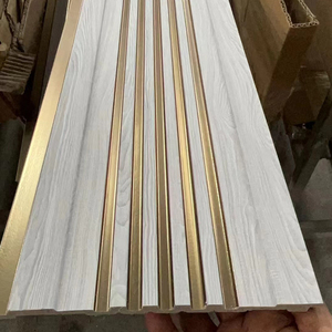 Panneau mural en PVC décoratif en bois brillant, imperméable et résistant à l'humidité pour hôtels, appartements, hôpitaux, matériau <span class=keywords><strong>MDF</strong></span> avec surface texturée - Product Image 6