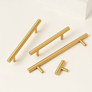 Xi lanh vàng đen cửa Tủ kéo mộc mạc Brass đồ nội thất xử lý <span class=keywords><strong>knobs</strong></span> cho tủ ngăn kéo tủ quần áo tủ quần áo - Product Image 1