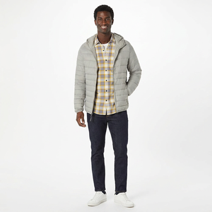 Veste d'hiver matelassée pour homme FINER THREADS, design de logo personnalisé de haute qualité, respirante, séchage rapide, rembourrage en polyester - Product Image 1