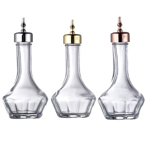 Botella de Vidrio Biselada de 50 ml, Mini Botella para Licores, Herramienta de Bar, Decantador para Bartender, Utensilios de Bar para Cócteles - Product Image 1