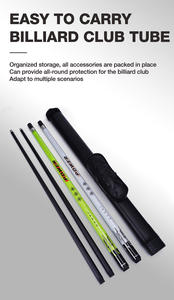 عصا بلياردو Xikuno مقاس 58 بوصة ونصف، وصلة من الفولاذ المقاوم للصدأ، متينة ولا تتمزق بسهولة، مستقيمة بشكل قياسي - Product Image 5