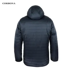 CORBONA New Winter Windproof Keep Warm Mens Cotton Lining Jacket 100% Real Mink Fur Collar Multi Pocket Male Parka Coat