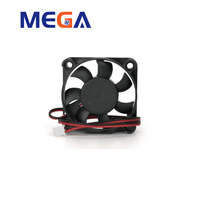 Ventilateur compact sans balais DC 50x50x10mm 0.12A 1.44W à roulement à billes pour ventilation industrielle