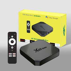 X98mate Android 11 Dual wi-fi Amlogic S905W2 Smart TV Box 2/4/16/32/64GB 4K Android Set Top Box TV