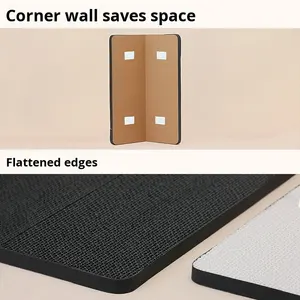 Fabriek Directe Verkoop Duurzame Kat Krabben Tapijt Pads Custom Muur Gemonteerde Kat Krabber Matten Verticale Niet-Chip Kat Krasplank - Product Image 4