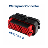Conector Automotriz Impermeable de 35 Pines, Conector ECU para Arnés de Cableado Automotriz