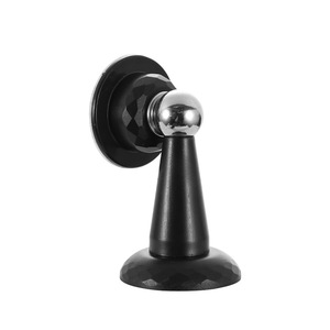 Magnetic Door Stopper Plastic Wall Mount No Drill Strong Magnetic Door Catch Minimalist Design White Black Gray - Product Image 3