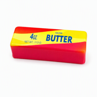 Bâton de beurre en PU réaliste, jouet anti-stress en forme de barre de lait, souple à presser pour enfants et adultes, pour la relaxation