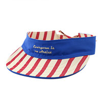 Trendy Summer Beach Outdoor Protection UV Casquette à visière réglable unisexe-Accessoire indispensable respirant léger