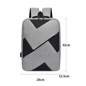 Nouveau modèle 3Pcs Sac à dos d'étudiant à la mode imperméable et décontracté pour ordinateur portable Sac d'école - Product Image 5