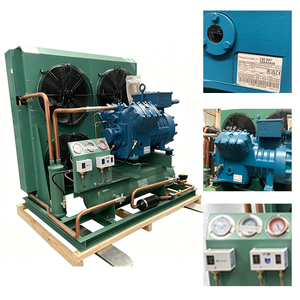 Condenseur à refroidissement par air à décharge latérale pour congélateur à température moyenne-basse, unité de réfrigération à piston Frascold - Product Image 5