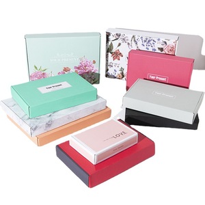 New Products Recommended Custom Logo Cardboard Packaging Box Corrugated Box Color Box With Logo