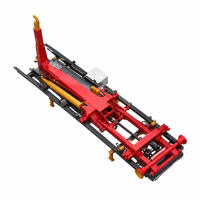 Accessoire de levage à crochet télescopique industriel pour camion de collecte des déchets, conteneur de recyclage des ferrailleuses, fabricant OEM ODM