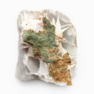 Cristal minéral de baryte blanc naturel en forme libre - reiki/énergie/chakra/guérison - 4 pouces et 515 g (1,13 lb) - Product Image 2