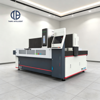 Machine de perçage automatique de verre TANPU 3500x2300x2200mm, moteur CNC 15kw 380V, épaisseur 3-12mm, capacité 0-10M/MIN