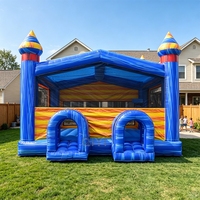 Château gonflable de qualité commerciale en PVC, petit château gonflable pour enfants
