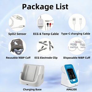 Không dây có thể sạc lại thú y cụ chính xác Huyết áp Monitor Pulse đo oxy cho Chó 6 Vital Signs ứng dụng miễn phí cho - Product Image 6