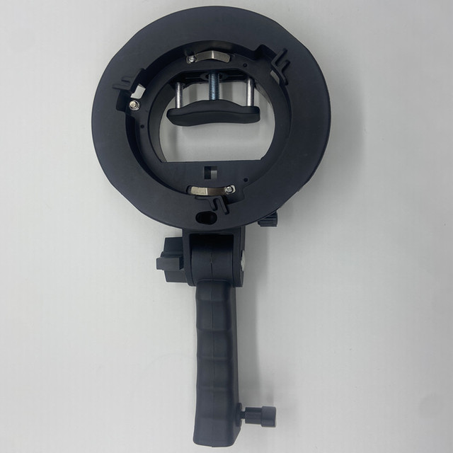 Handheld Grip Speedlite S-Type Bracket Bowens Mount Flash Holder for flash light