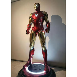 Gran oferta Mar_vel figura de película de acción MK7 MK85 Ironman estatua superhéroes 1/1 moldes escultura <span class=keywords><strong>Iorn</strong></span> hombre artesanías de resina para Decoración - Product Image 1