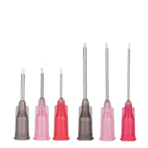 Accurate Glue Dispensing Syringe Dispensing Needles Plastic Tips Dispensing Industrial Syringe Flat Blunt needle