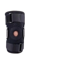 Genouillère articulée avec stabilisateurs latéraux, ceinture de soutien ajustable pour le ménisque et la rotule, pour la récupération sportive